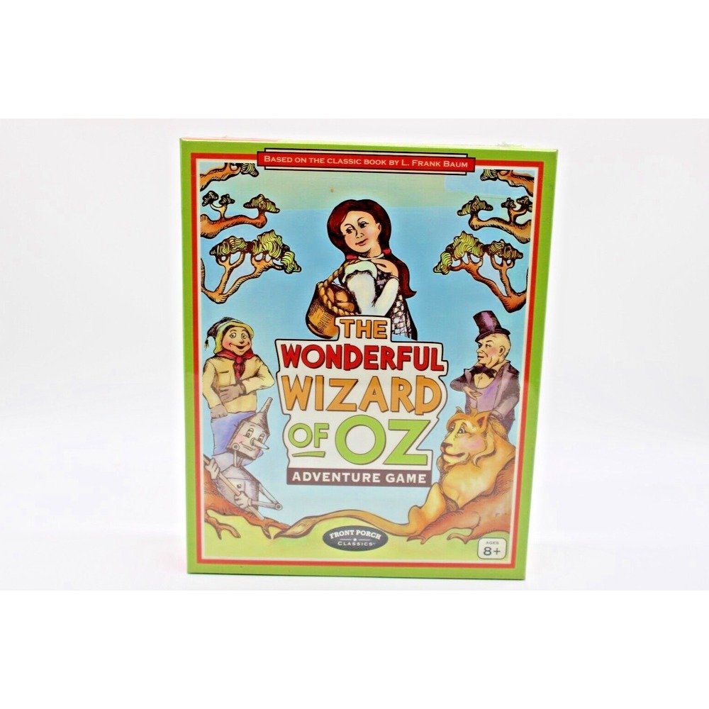 The Wonderful Wizard of Oz Adventure Board Game Front Porch NEW SEALED